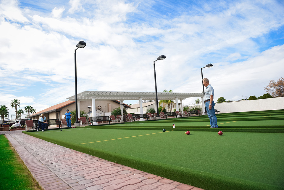 Val Vista Villages RV Resort in Mesa, AZ for 55+ .. Park Model Homes