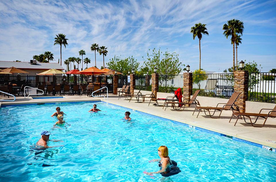 Val Vista Villages RV Resort in Mesa, AZ for 55+ .. Park Model Homes