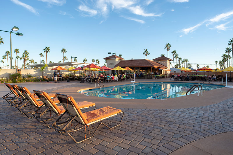Good Life RV Resort in Mesa, AZ for 55+ .. Park Model Homes For Sale