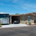 Beautiful home with a carport for a car and parking for a RV