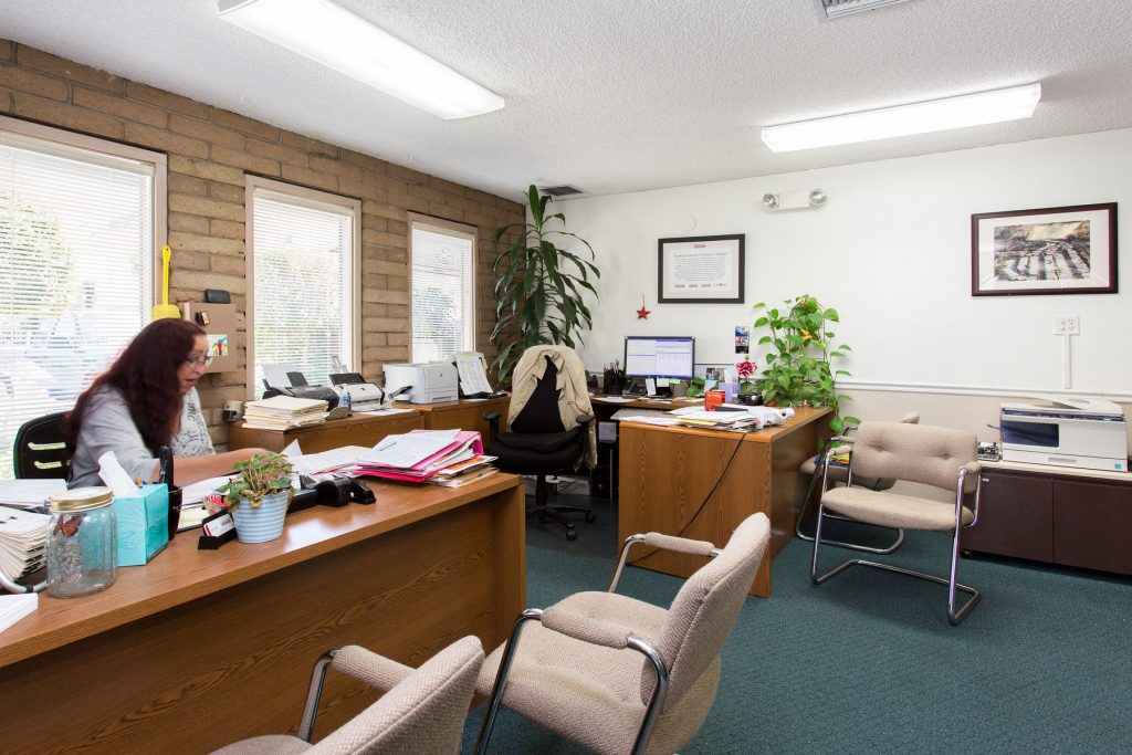 Leasing office to the community center houses wonderful staff and a business casual environment