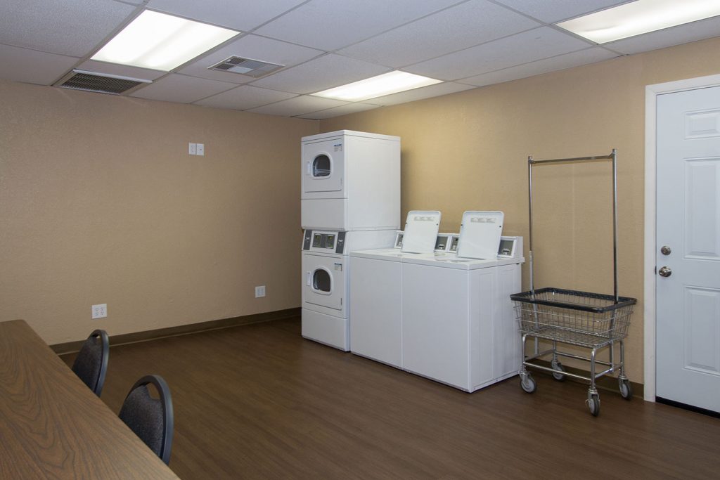 Sierra Estates, an all age family community in Mesa Arizona has laundry facilities with 2 washers and 2 dryers.