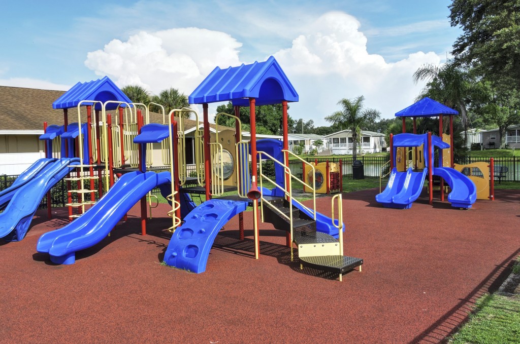 Playground for the children.